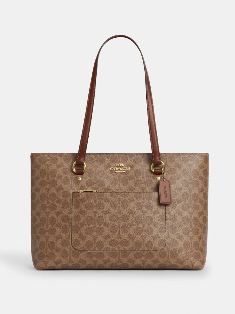 Coach Outlet Station Tote Bag In Signature Canvas